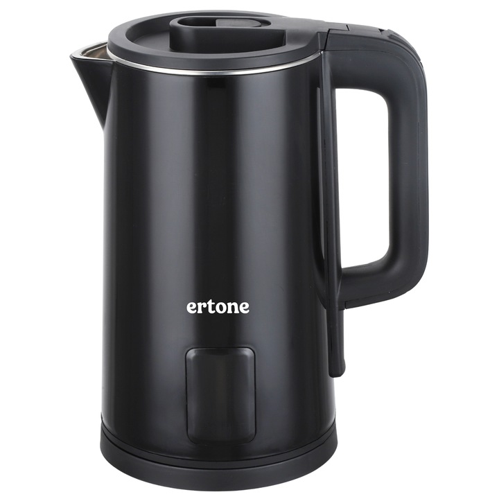 Cana electrica 2 L, perete dublu, control temperatura, 1600W Ertone ERT-947NG