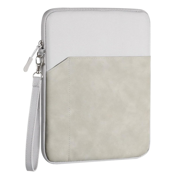 Carcasa de protectie pentru tableta, asskanaer, Husa tableta, Capacitate mare, rezistenta la uzura/impermeabil/rezistenta la socuri, compacta si portabila, 12.9-13.3 inch, Material poliester, 35*24.5*2cm, Gri