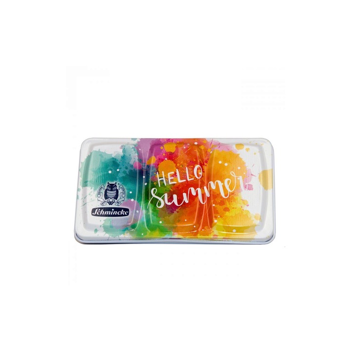 75743097 - Set 9 acuarele Akademie cutie metalica - Hello Summer - Schmincke