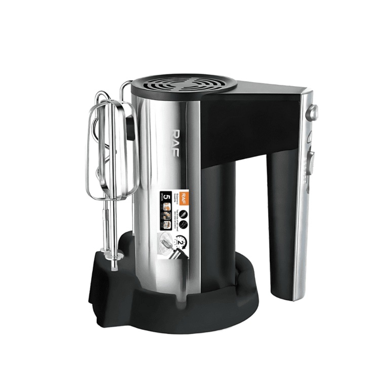 Mixer manual Raf R.6629A – 120W, 5 trepte de viteză, Cu suport de depozitare