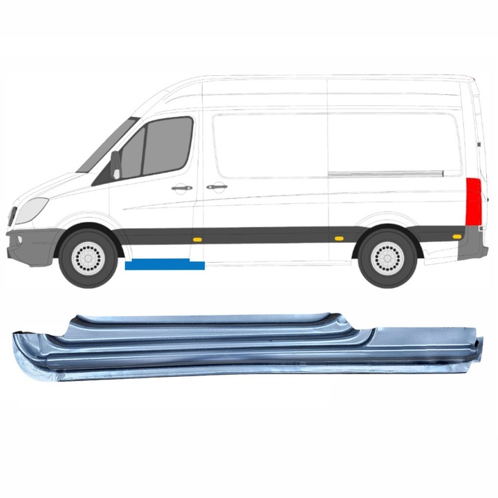 Reparatie Prag Usa Fata Pentru Volkswagen Crafter 2005-2017 / Stanga