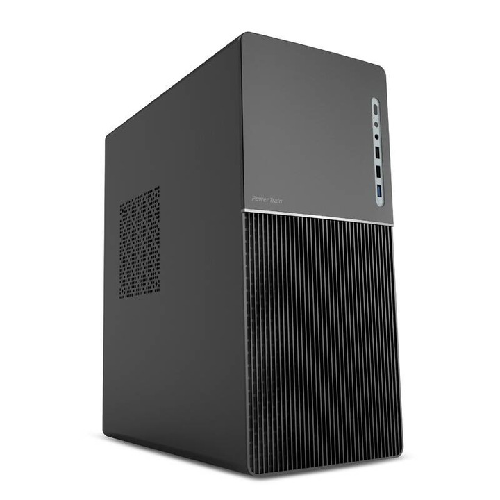 Carcasa Power Train IK241110B USB3.0 Midi ATX Negru
