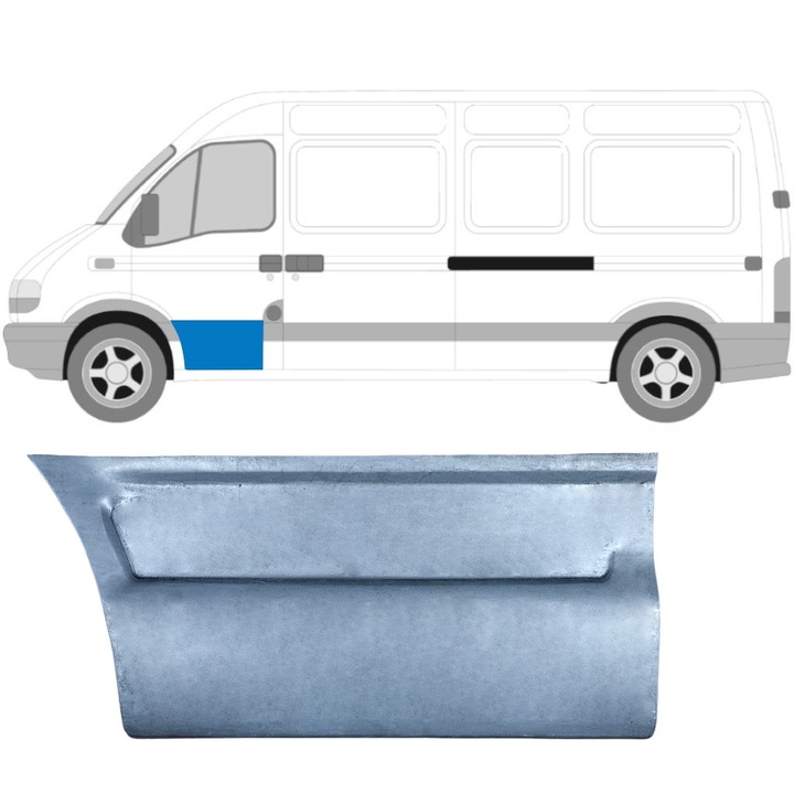 Reparatie Usa Fata Pentru Opel Movano 1998-2010 / Stanga