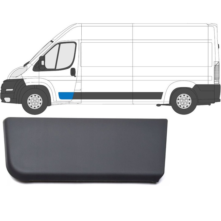 Bandou Usa Fata Pentru Citroen Jumper 2006-2018 / Stanga