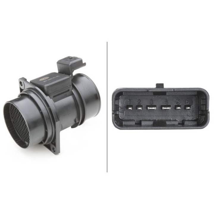 Датчик за дебит на въздуха HELLA 8ET 009 142-651