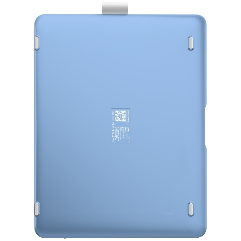 Husa cu tastatura Typecase Flexbook Touch compatibila cu iPad 10.9 inch 2022 / iPad 11 inch 2025, Albastru