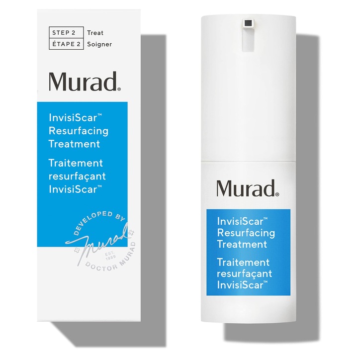 Tonic pentru față Murad InvisiScar, 180 ml, exfoliant BHA, Centella asiatica, Vitamina C