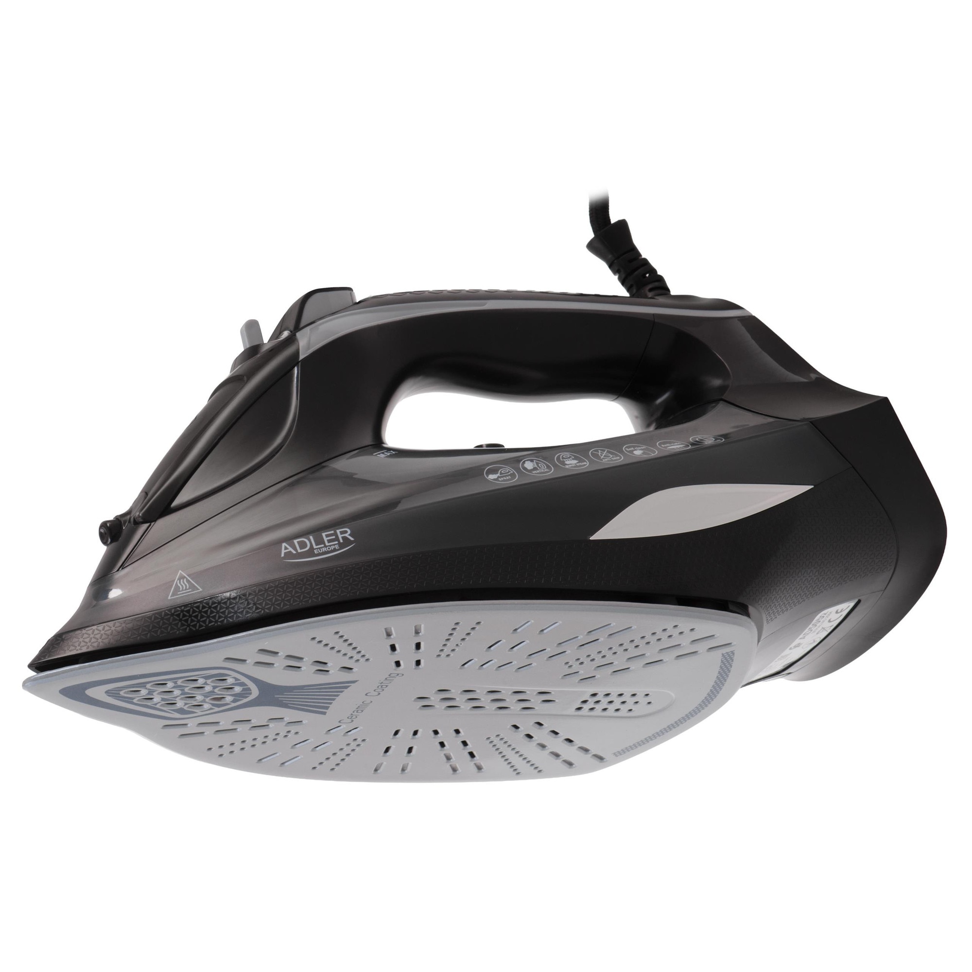 Set Fier De Calcat Adler AD5052, Talpa Ceramica, Putere 3100W, 24.6x12.6x11.5cm