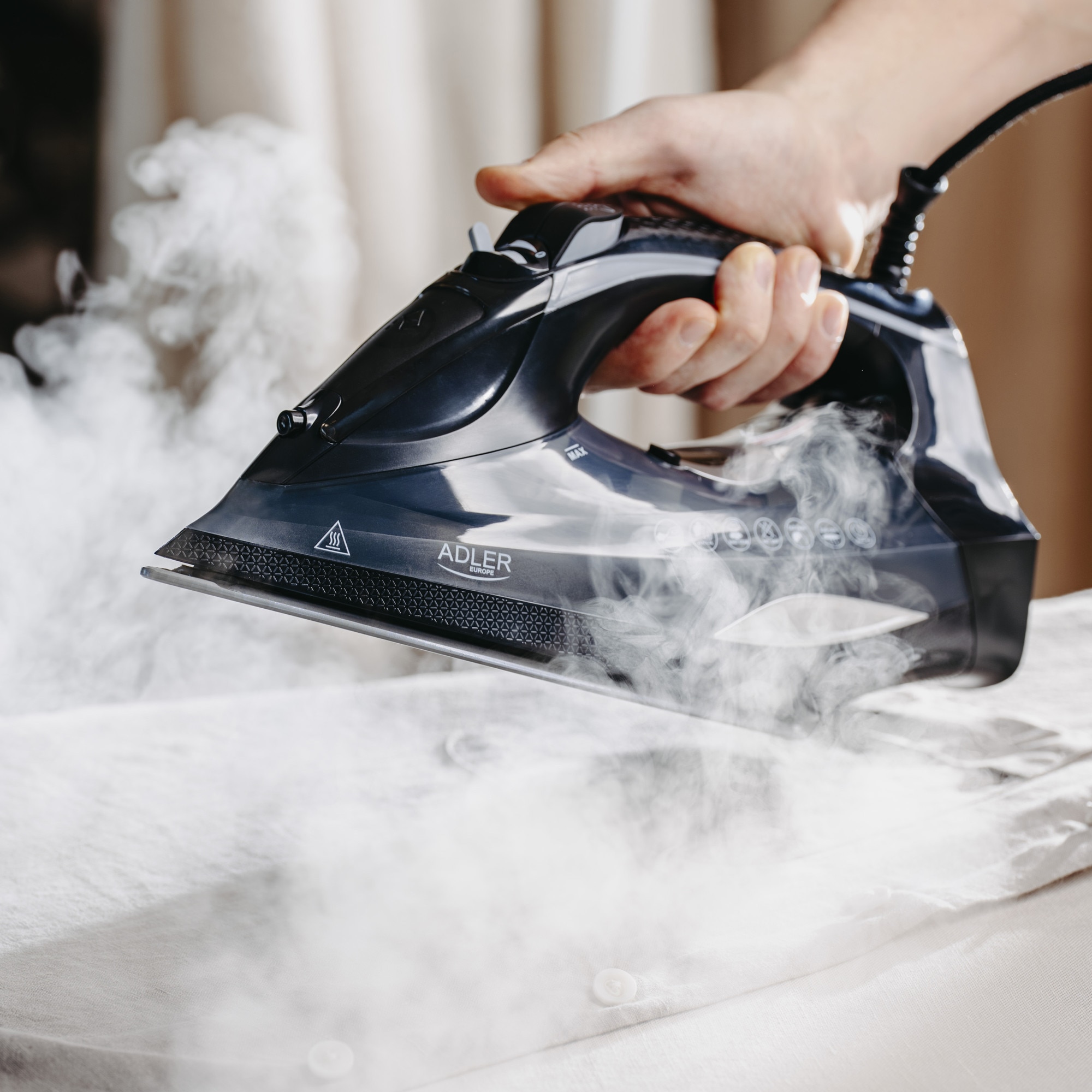 Set Fier De Calcat Adler AD5052, Talpa Ceramica, Putere 3100W, 24.6x12.6x11.5cm