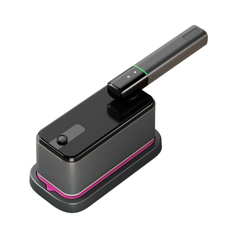 Fier de Calcat Portabil LC-901, 1200W, Panou Ceramic, Pliabil, Gri, Rezervor 125 ml