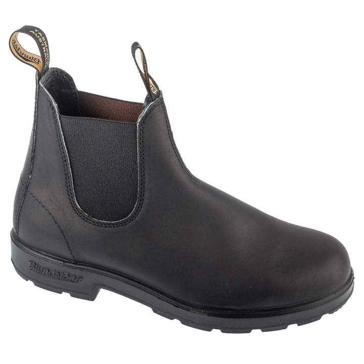Ghete Chelsea, Blundstone Elastic Sided Boot 1072595, Negru, 37.5