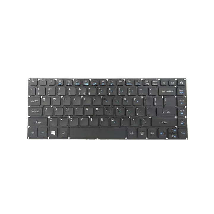 Tastatura pentru Acer Aspire 1 A114-31, Aspire 3 A314-31, Swift 3 N16P5, Swift 3 SF314-51, Standard, 14 inch, Neagra, Mentor Premium
