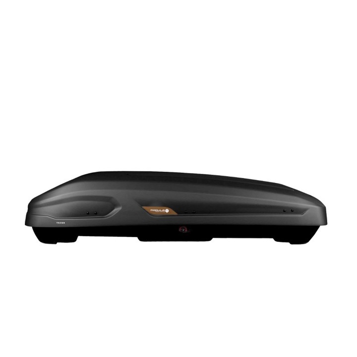 Cutie portbagaj Modula, Falcon 550, Negru, 206x90x43 cm, 550 L