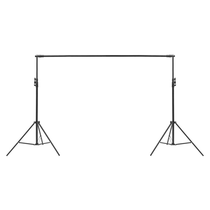Suport fundal foto, sistem fundal 3x3 m, latime reglabila 160–300 cm, inaltime 75–300 cm, autoportant cu trepied, portabil