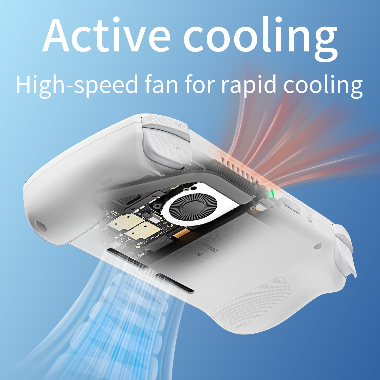 Consola Retro Anbernic RG406H, Android 13, 8 GB RAM, 128 GB Storage, 4″ IPS, Alb