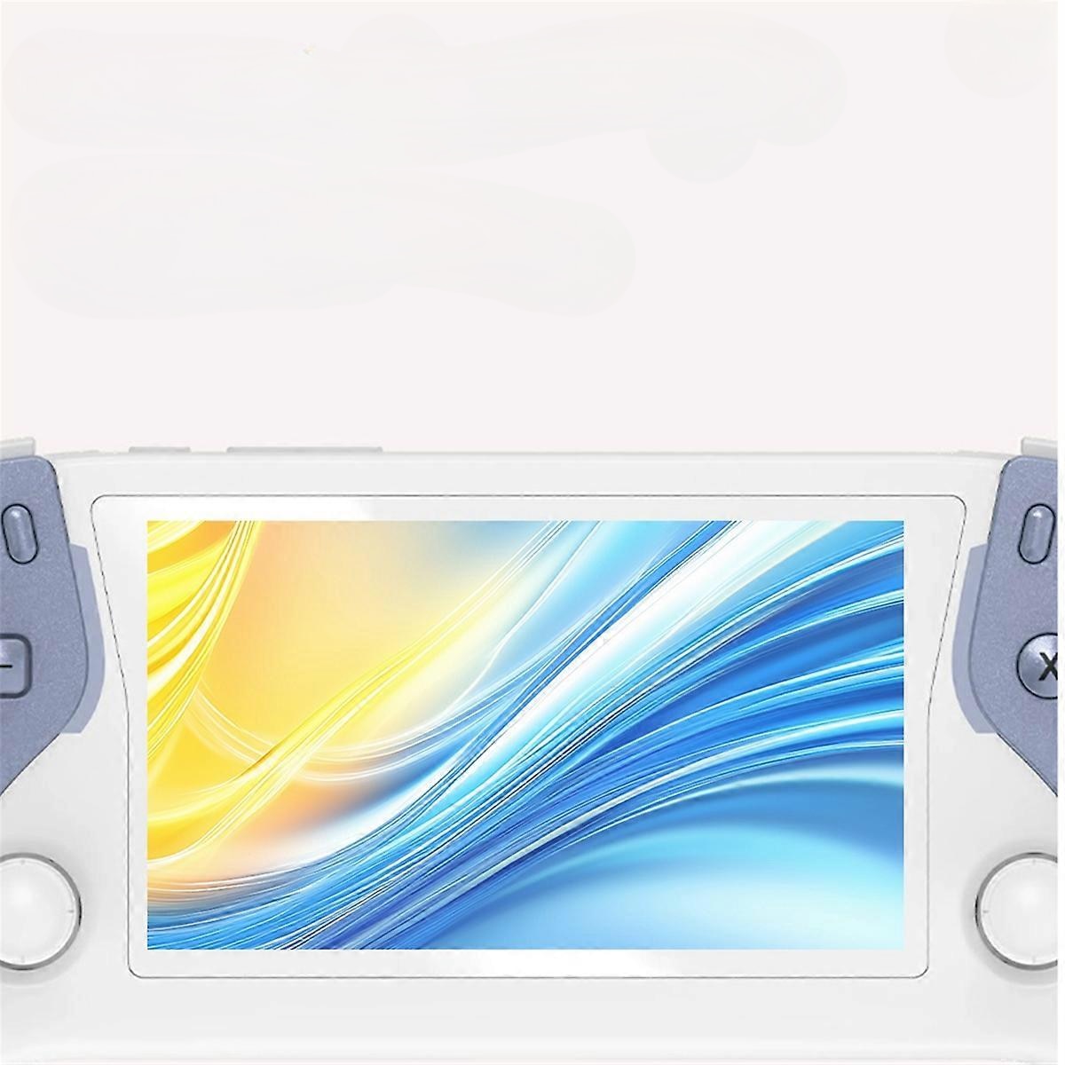 Consola Project X Pro Retro LUKETO®, Display IPS 4.3 Inch, Procesor Quad Core, Peste 20 Emulatoare, Memorie Extensibila, Joystick-uri 3D, Conectare TV, Environmental Lights, Sunet Stereo, Sistem Linux, Design Ergonomic Portabil, Alb/Gri