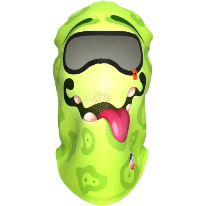 Cagula Maskara Extreme, Monster Collection, verde, unisex, 90% poliester, 10% elastan