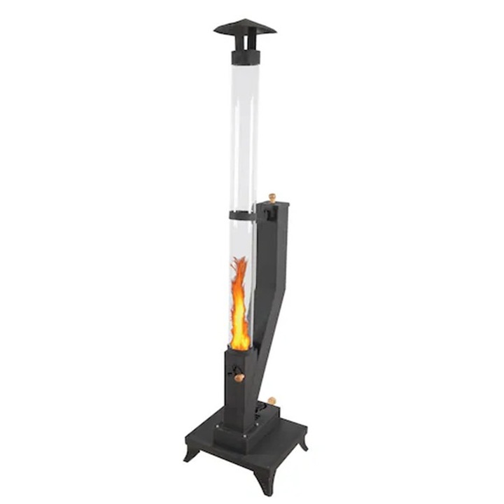 Incalzitor terasa pe peleti