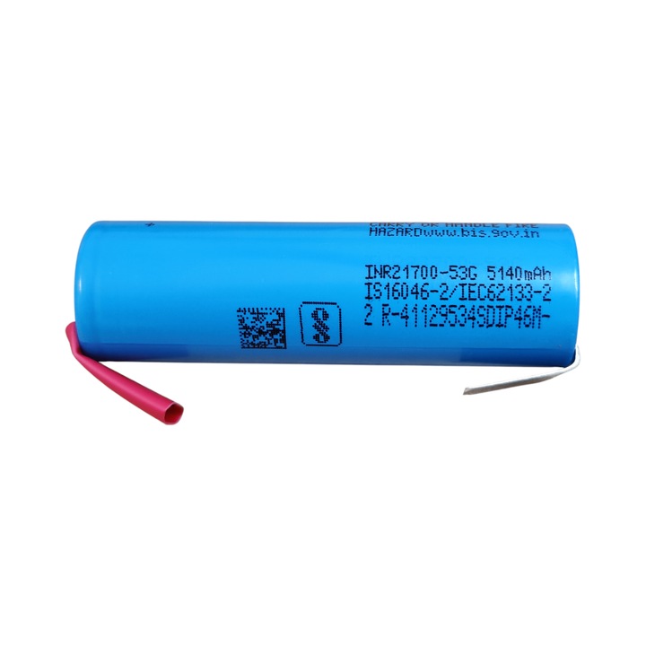 Acumulator SAMSUNG INR21700-53G2 5300mAh 15.9A, Celula Li-Ion 21700 cu terminale sudate in U