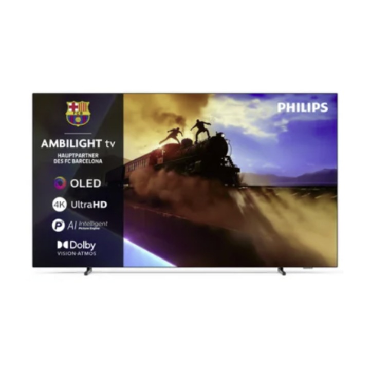 Televizor OLED Philips 55OLED760, 139 cm, 4K UHD, HDR, Smart TV, control vocal, 120 Hz