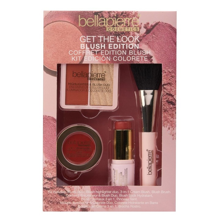 Set Blush Bellapierre, Suede, 4 piese