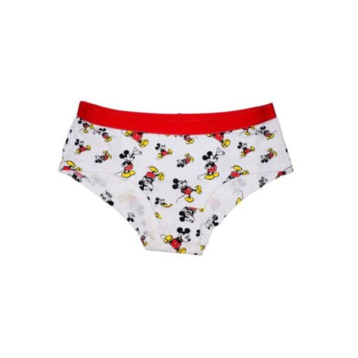 Mickey Mouse bugyi, lányoknak, fehér, 9-10 éveseknek