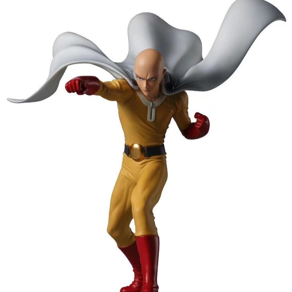 『Saitama』 Figurina DXF One-Punch Man Saitama, aspect clasic, detalii