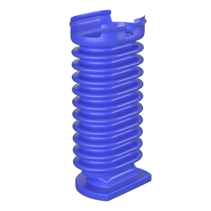 Hose telescopic pentru aspirator, albastru, flexibil, compatibil cu Dyson V8 Slim V10 Slim V12