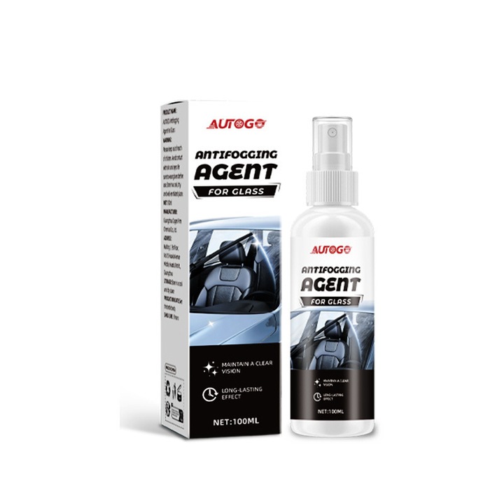 Spray anti-aburire 100ml, eficienta ridicata, sigur pentru pelicula, pentru viziera de motocicleta, protector de siguranta pentru vedere clara