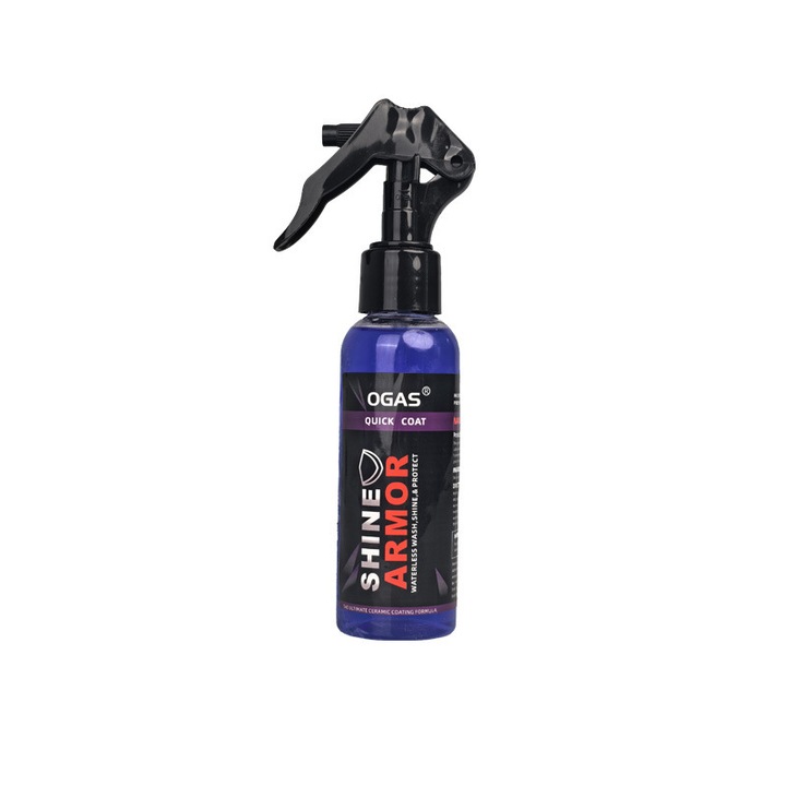 Agent de acoperire nano activat cu apa 100ML, spray pentru refacerea rapida a vopselei, utilizare umeda, protectie hidrofoba pentru caroserie