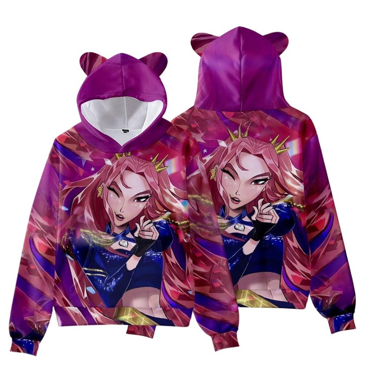 Hanorac K-pop Witcher Girls, design creativ, confortabildwqf, Multicolor