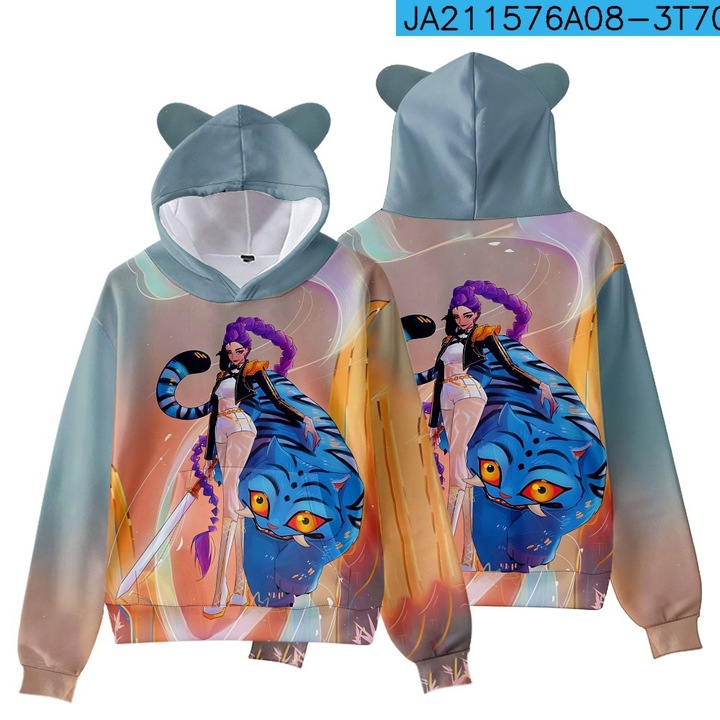 Детски суичър, Вещер, изискан дизайн, свободна кройка, многоцветен, топла материя