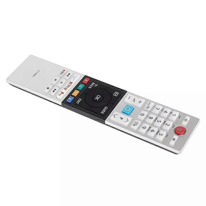 Telecomanda TV, Ct-8541, design ergonomic, distanta de transmisie 1-8m, functioneaza cu 2 baterii AAA
