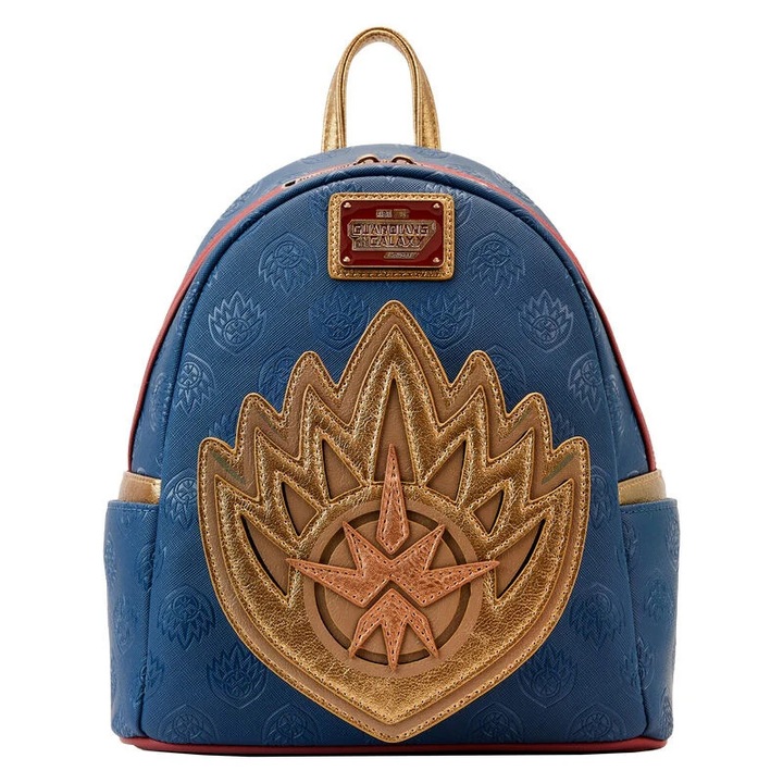 Rucsac Northix Gardienii Galaxy 3, piele vegană, detalii imprimate, 22, 5x26, 2x11, 2cm