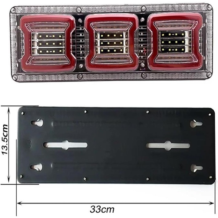 LED крушки за автомобили 24V, комплект за камиони, ванове, ремаркета, многоцветни, устойчиви на атмосферни влияния