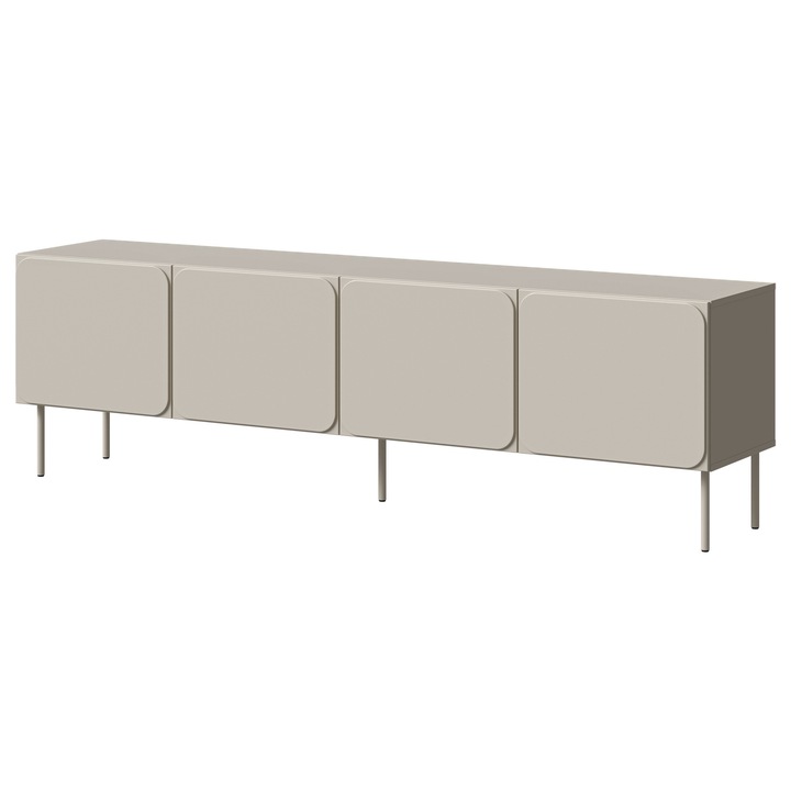 Comoda TV Tuxano 200 4D, MIRJAN 24, casmir, 40x200x61 cm