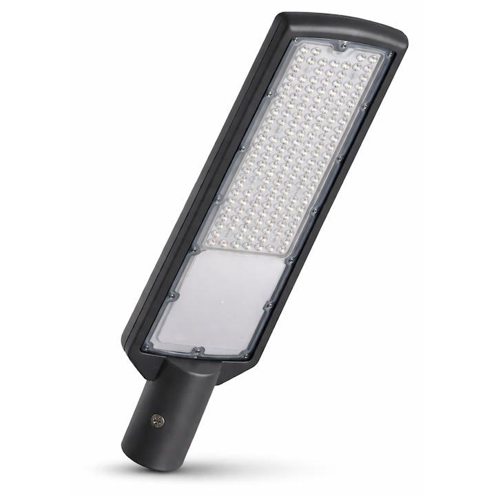 Lampa stradală LED 150W, 13500 lm, alb rece, aluminiu, 47x14.2x7cm