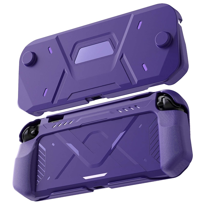 Carcasa de protecție Nintendo Switch 2, ORBER, TPU+PC, violet, design ergonomic, protecție 360