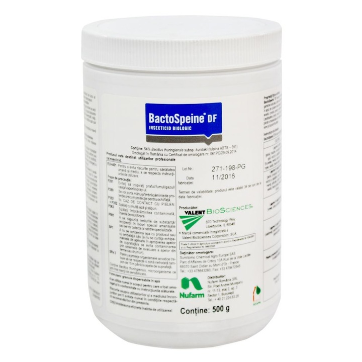 Insecticid Bactospeine Df, 500 gr