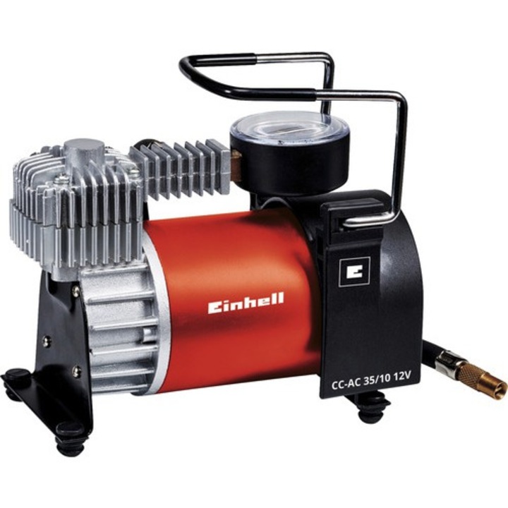 Compresor auto Einhell CC-AC 35/10, 10 bari, portabil, 12V, 35 l/min