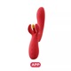 Vibrator dual Honey Play Box Fortexa, silicon premium, rezistent la apă, 12x3.5cm