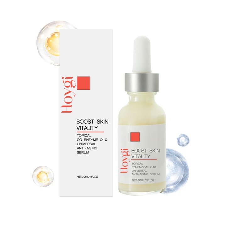 Серум за лице Коензим Q10, Hoygi, против стареене, стягане, еластичност, 30мл