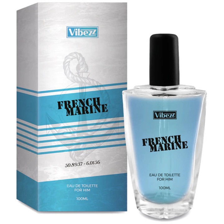 Apa de toaleta Vibezz, French Marine, pentru barbati, 100 ml