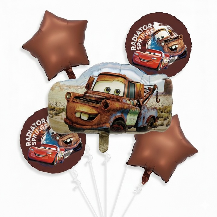 Комплект балони Disney Cars - Светкавицата Маккуин за парти, екологичен и нетоксичен материал, официален лиценз