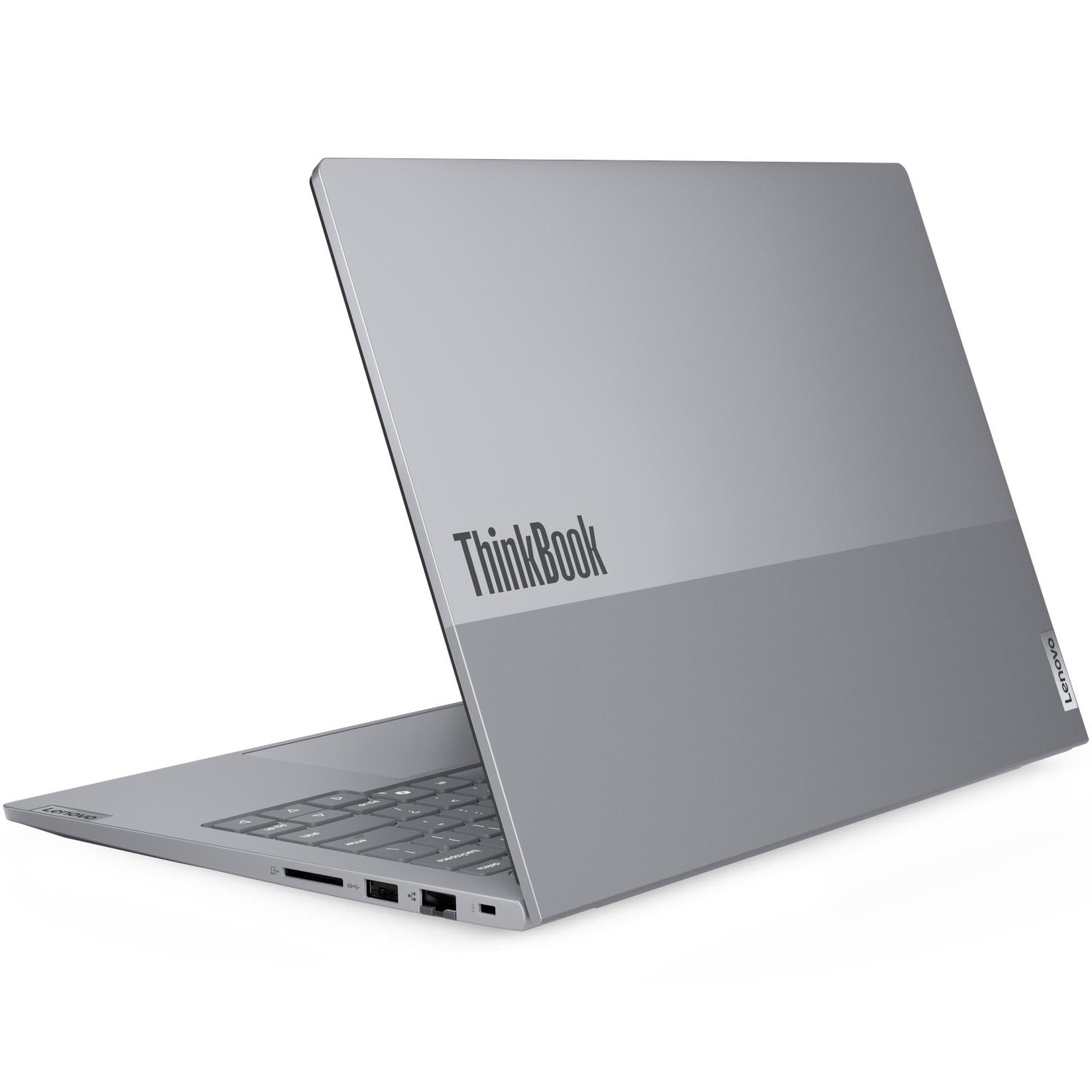 Laptop Lenovo ThinkBook 14 G8 IAL, Intel Core Ultra 5 225U pana la 4.80 GHz, 14" WUXGA IPS, 16GB RAM, 1TB SSD, Windows 11 Pro, Arctic Grey