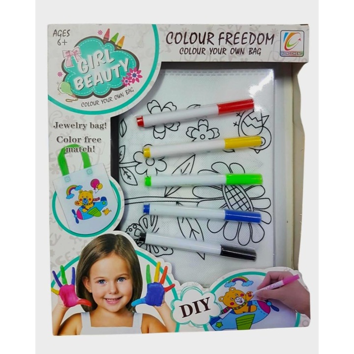 Gentuta cu carioci de punctat – colorezi, te distrezi si iei creativitatea cu tine