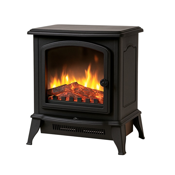 Soba/semineu electric Sannover Xelia 1800 W 46 x 36 x 22 cm