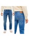 Blugi Barbati, Mustang, Washington Straight, Straight Fit, Talie Medie, Fermoar, Lungi, 5 Buzunare, Bumbac, W34-L32 US, Albastru