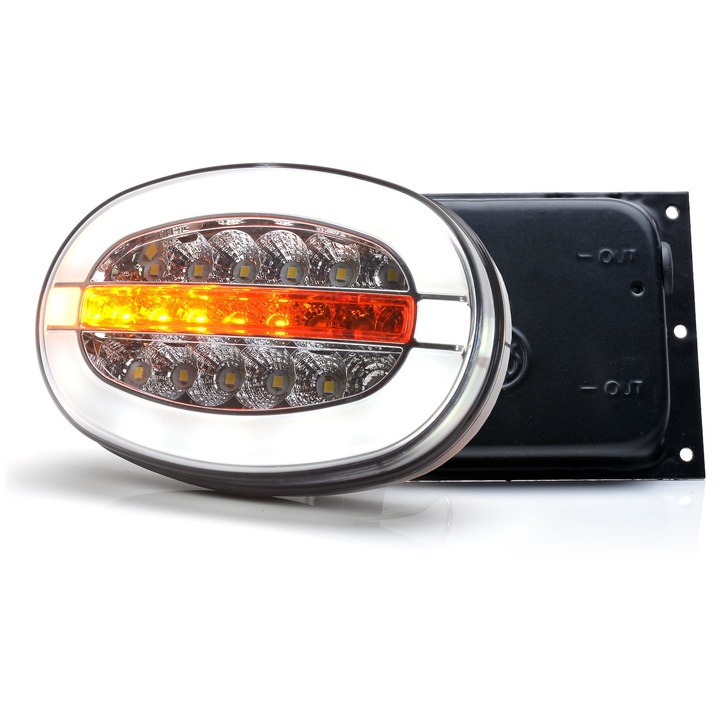 Lampa de pozitie Was Multifunctionala Universala Stanga/Dreapta Ovala