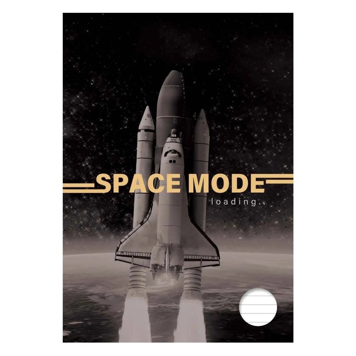 Студентска тетрадка А4 на редове Корица Космос - 60 листа